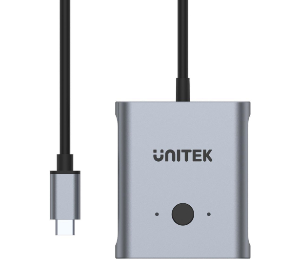 Unitek Dwukierunkowy przełącznik USB-C 4K - 1126282 - zdjęcie 2